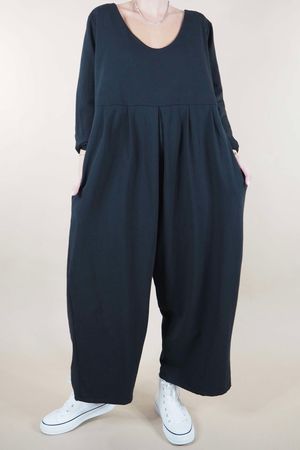 Made in Italy Toka 25 Boileroo Jumpsuit Black